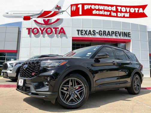 Black Metallic 2025 Ford Explorer ST