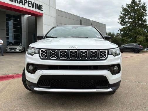 Bright White Clearcoat 2025 Jeep Compass Limited