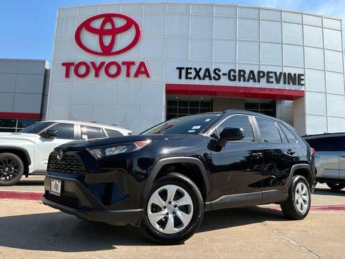 Midnight Black Metallic 2021 Toyota RAV4 LE