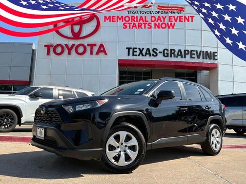 Midnight Black Metallic 2021 Toyota RAV4 LE