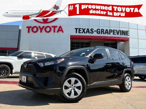 Midnight Black Metallic 2021 Toyota RAV4 LE
