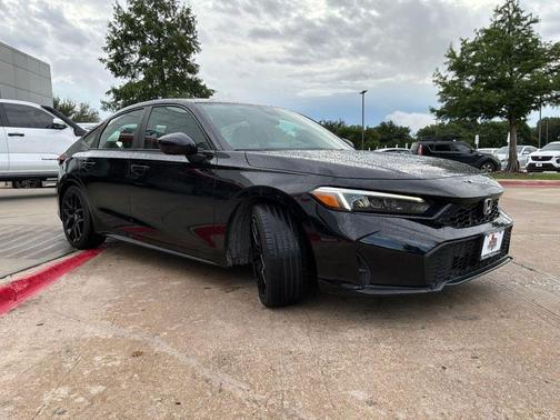 Crystal Black Pearl 2025 Honda Civic Sport
