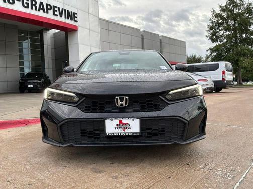 Crystal Black Pearl 2025 Honda Civic Sport