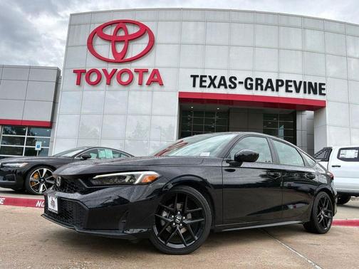 Crystal Black Pearl 2025 Honda Civic Sport