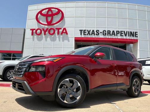 Scarlet Ember Tintcoat 2025 Nissan Rogue SV