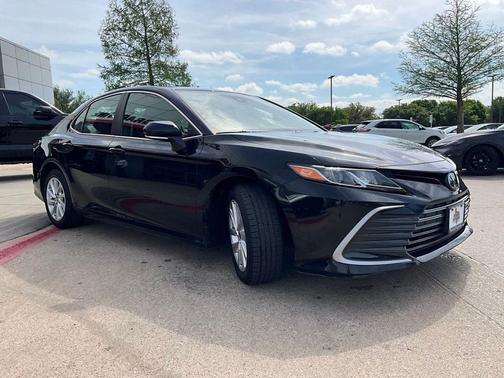 Midnight Black Metallic 2023 Toyota Camry LE