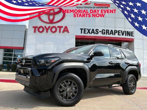 Black 2025 Toyota 4Runner SR5