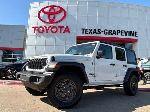 Bright White Clearcoat 2025 Jeep Wrangler Sport S
