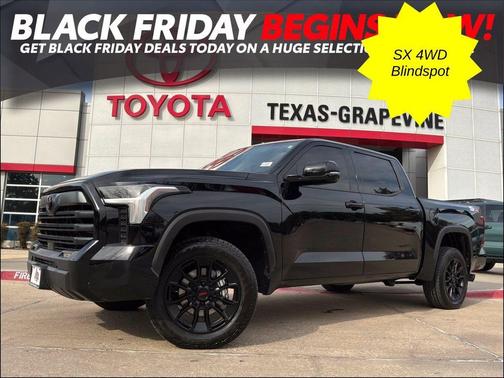Midnight Black Metallic 2026 Toyota Tundra SR5