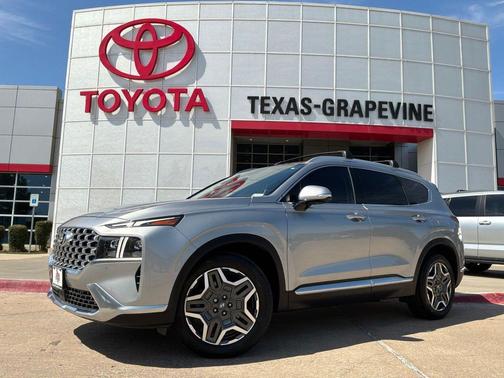 Shimmering Silver 2021 Hyundai SANTA FE Limited