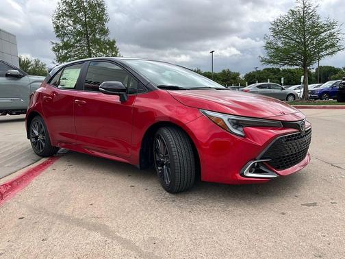 Finish Line Red 2026 Toyota Corolla XSE