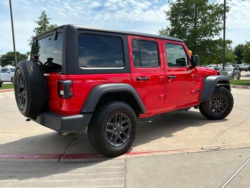 Firecracker Red Clearcoat 2025 Jeep Wrangler Sport S