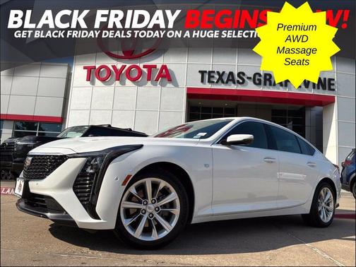 Summit White 2026 Cadillac CT5 Premium Luxury