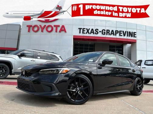 Crystal Black Pearl 2024 Honda Civic Sport