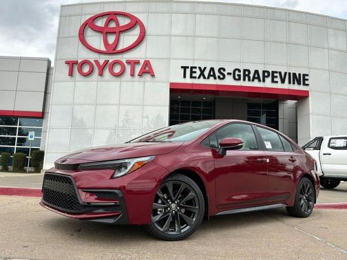 Ruby Flare Pearl 2026 Toyota Corolla SE