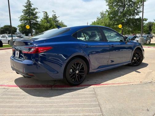 Blue 2025 Toyota Camry SE