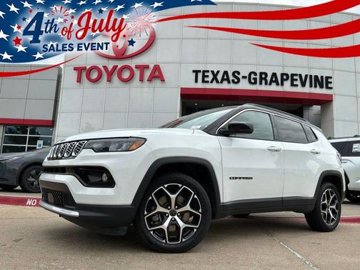 Bright White Clearcoat 2025 Jeep Compass Limited