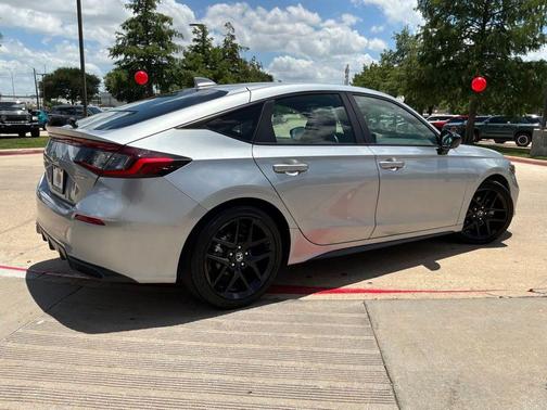 Solar Silver Metallic 2025 Honda Civic Sport