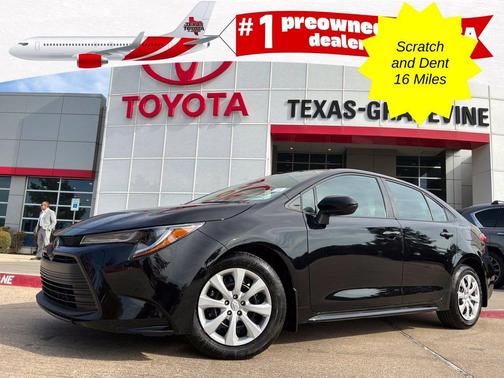 Midnight Black Metallic 2026 Toyota Corolla LE