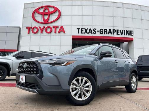 Blue Crush Metallic 2025 Toyota Corolla Cross LE