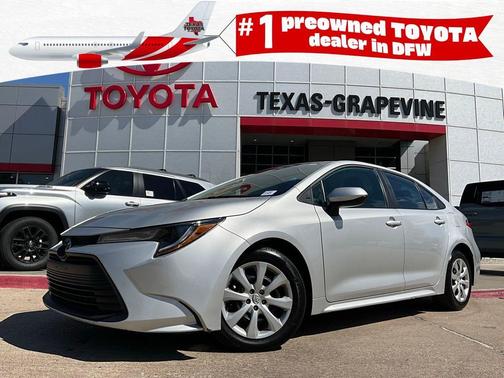 Classic Silver Metallic 2025 Toyota Corolla LE