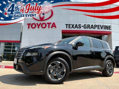 Super Black 2025 Nissan Rogue SV