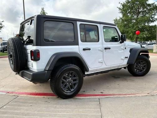 Bright White Clearcoat 2025 Jeep Wrangler Sport S