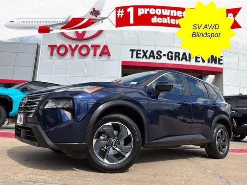 Deep Ocean Blue Pearl 2025 Nissan Rogue SV
