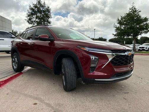 Crimson Metallic 2025 Chevrolet Trax LT