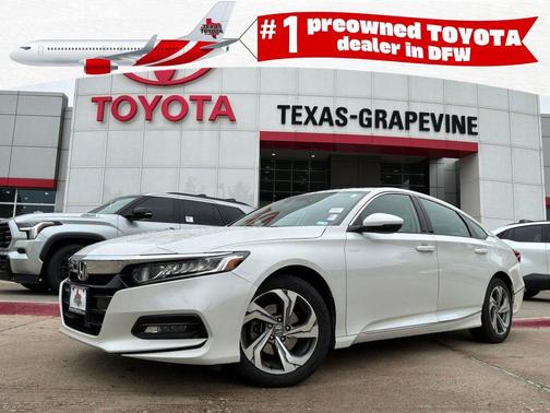 Platinum White Pearl 2018 Honda Accord EX-L