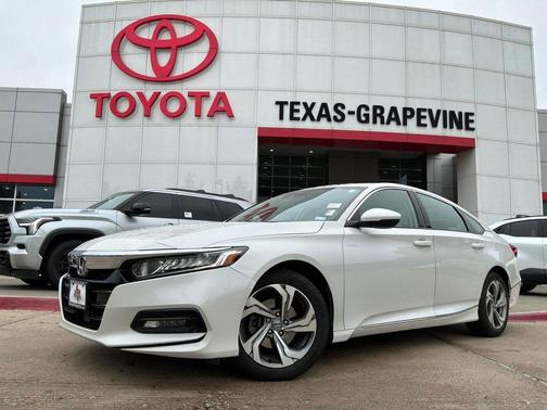 Platinum White Pearl 2018 Honda Accord EX-L