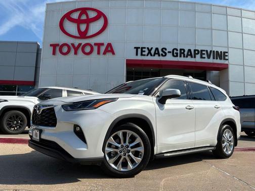 Wind Chill Pearl 2025 Toyota Highlander Limited