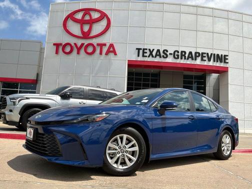 Blue 2025 Toyota Camry LE