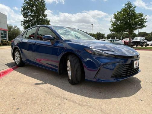 Blue 2025 Toyota Camry LE