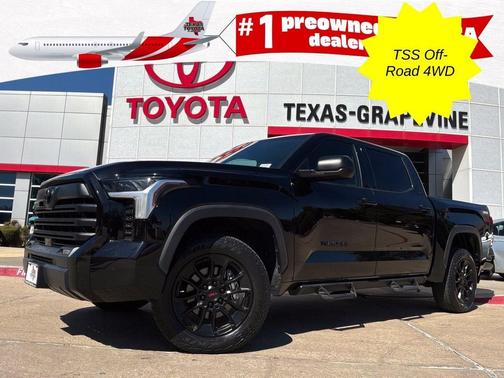 Midnight Black Metallic 2024 Toyota Tundra SR5