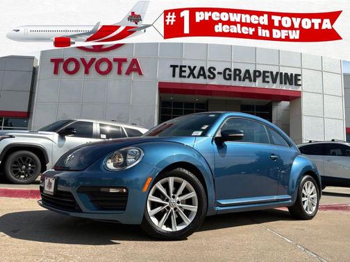Silk Blue Metallic 2018 Volkswagen Beetle 2.0T S