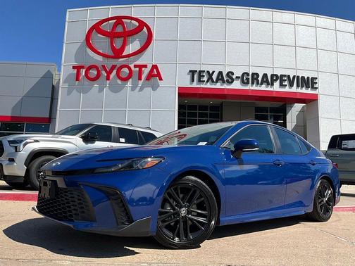 Blue 2025 Toyota Camry SE