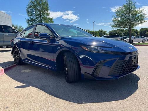 Blue 2025 Toyota Camry SE