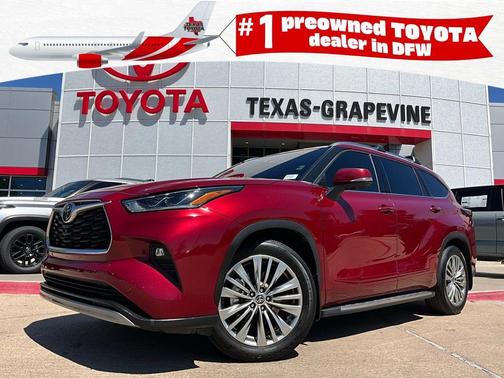 Ruby Flare Pearl 2024 Toyota Highlander Platinum