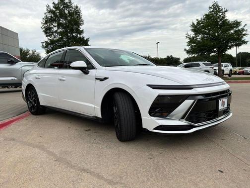 Serenity White 2025 Hyundai SONATA SEL