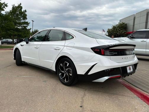 Serenity White 2025 Hyundai SONATA SEL