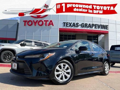 Black 2025 Toyota Corolla LE