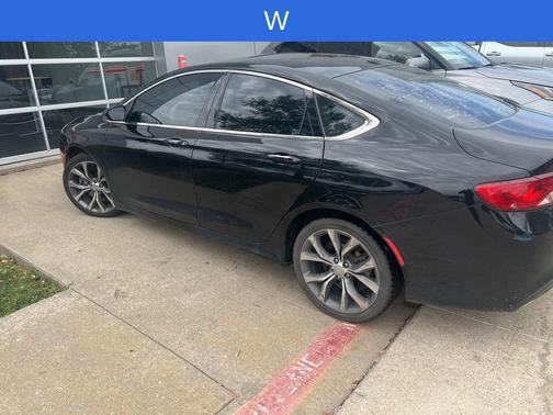 Black Clearcoat 2015 Chrysler 200 C