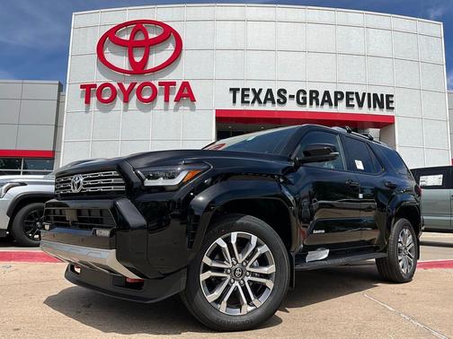 Black 2026 Toyota 4Runner Limited