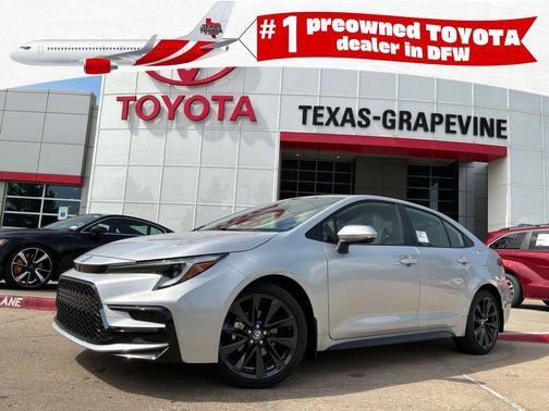 Classic Silver 2026 Toyota Corolla Hybrid SE