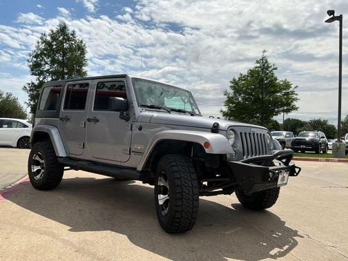 Billet Silver Metallic Clearcoat 2015 Jeep Wrangler Unlimited Sahara