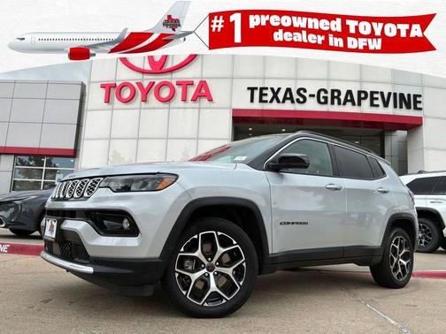 Silver Zynith Metallic Clearcoat 2025 Jeep Compass Limited