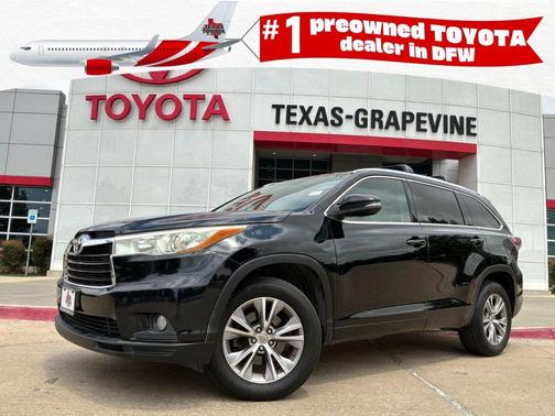 Attitude Black Metallic 2015 Toyota Highlander XLE