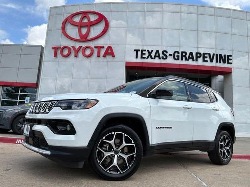 Bright White Clearcoat 2025 Jeep Compass Limited
