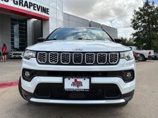 Bright White Clearcoat 2025 Jeep Compass Limited